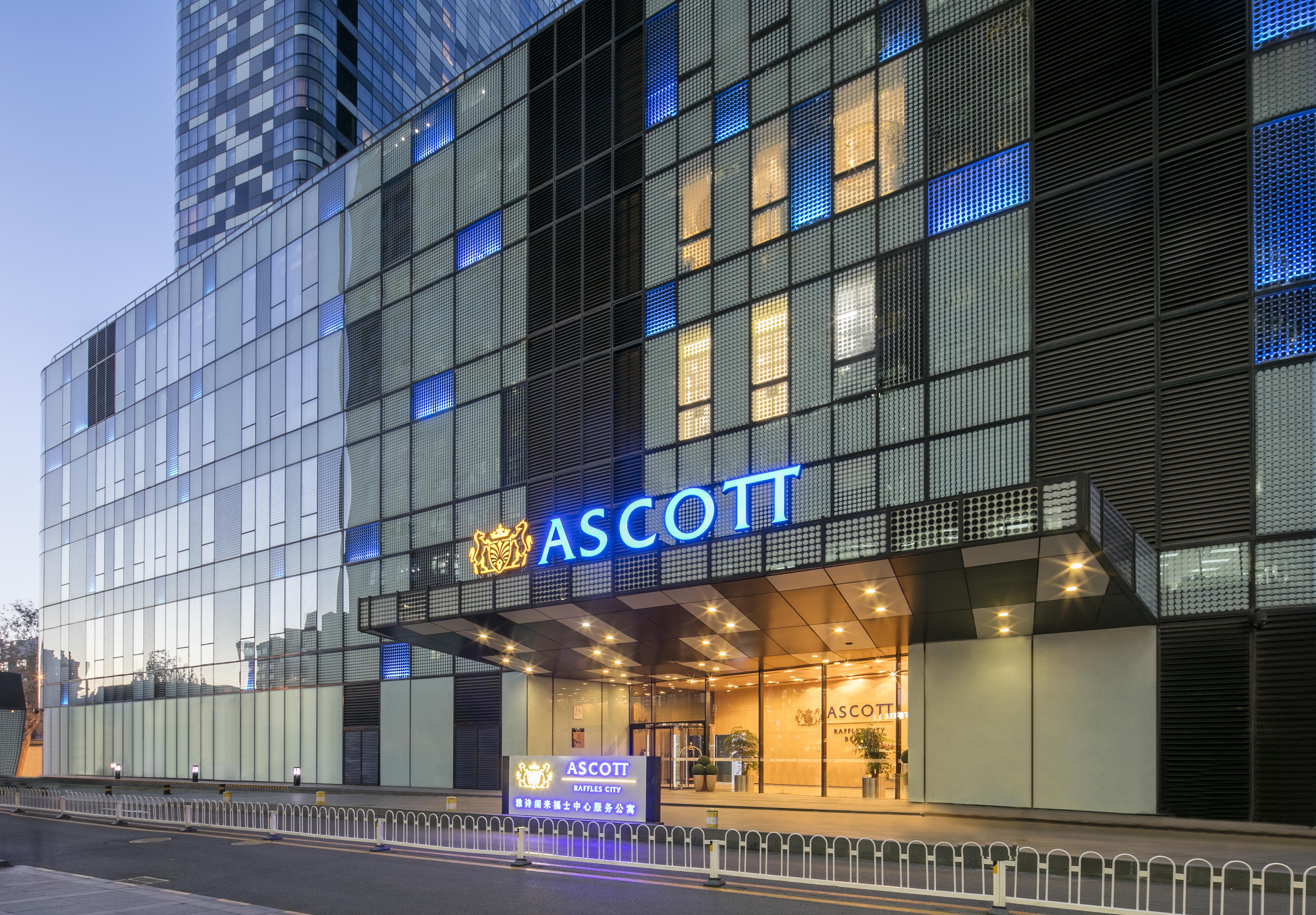 דירות Ascott Raffles City בייג'ינג מראה חיצוני תמונה